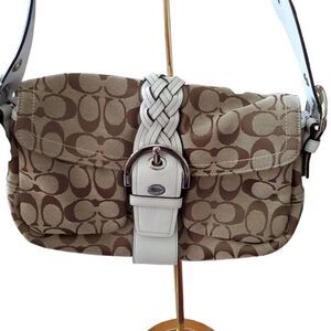 Authentic Vintage Coach logo bag